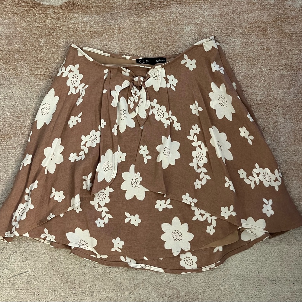 For Love and Lemons floral skirt size Medium